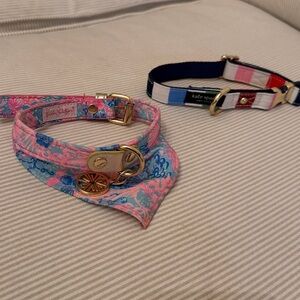 Lilly Pulitzer & Kate Spade small dog collars